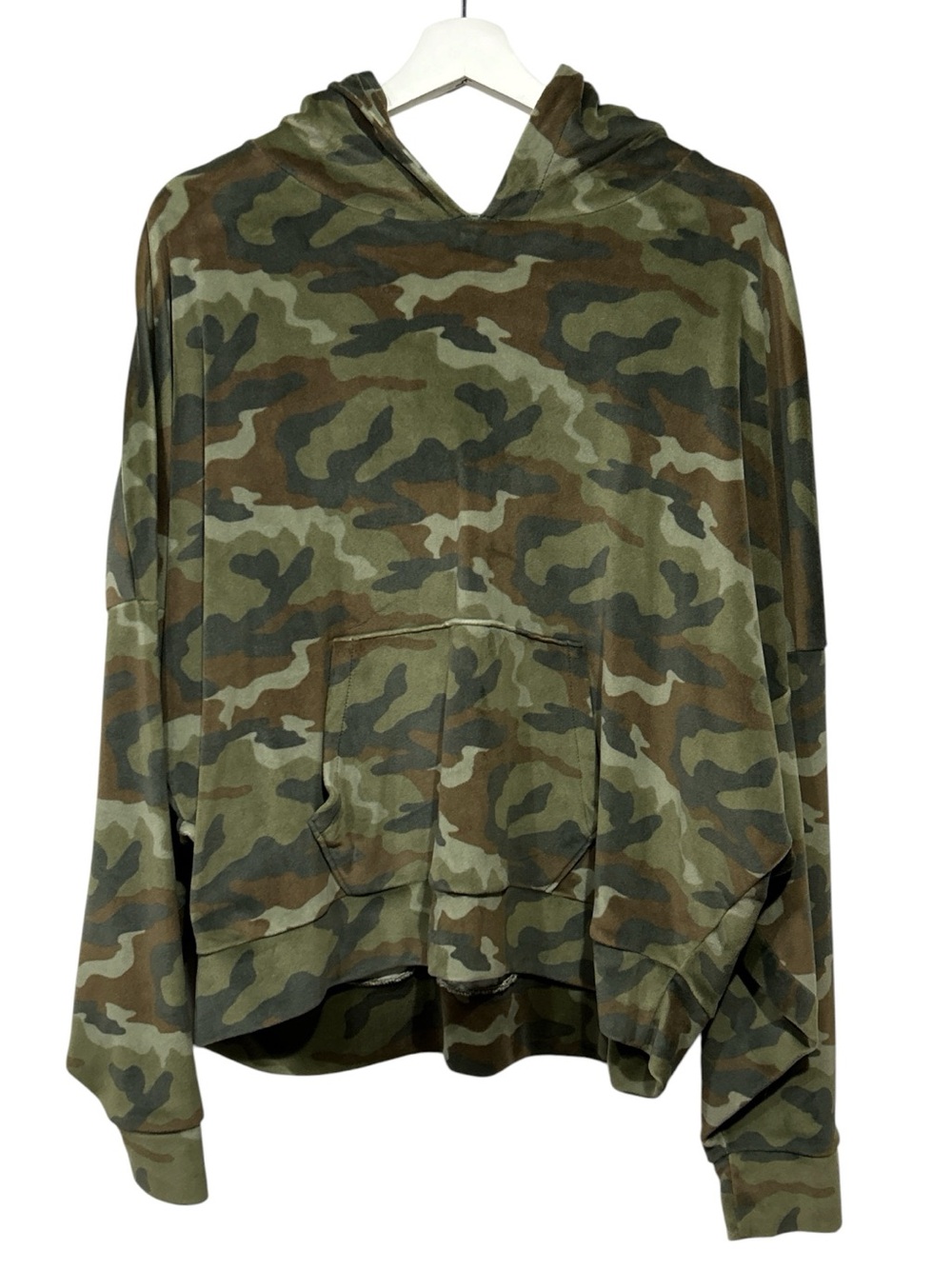 American Eagle Outfitters Camo Hoodie - Olive, Brown, Dark Green XL